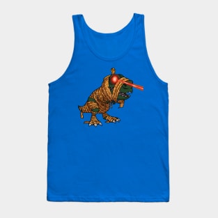 Laser-Eyed T-Rex: Mummified & Mad on a Planet Takeover! Tank Top